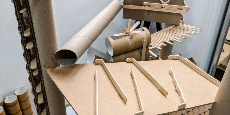 An image of Steps for planning your marble run design