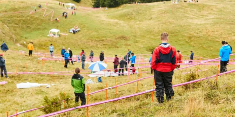 An image of The Marble Run of Flumserberg is the longest iconic marble racing track.