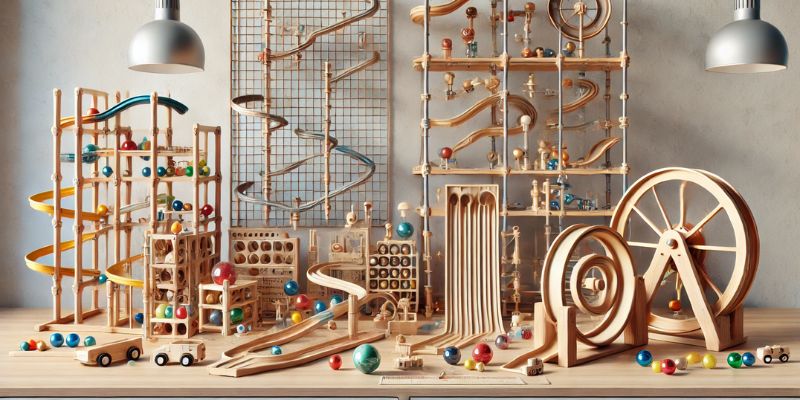 An image of Conducting appropriate marble run experiments for your kids