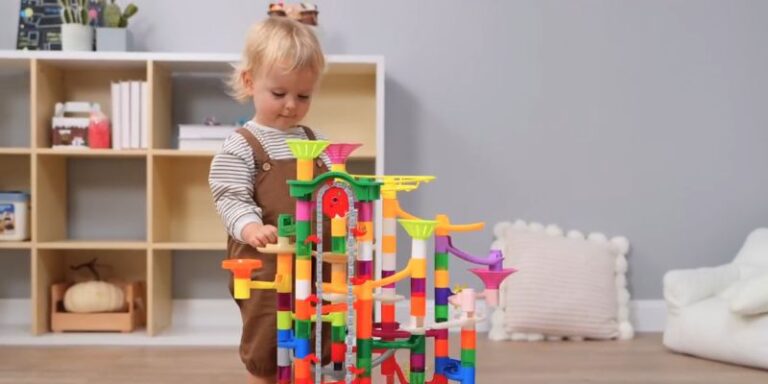 An image of Discover the marble run for homeschooling