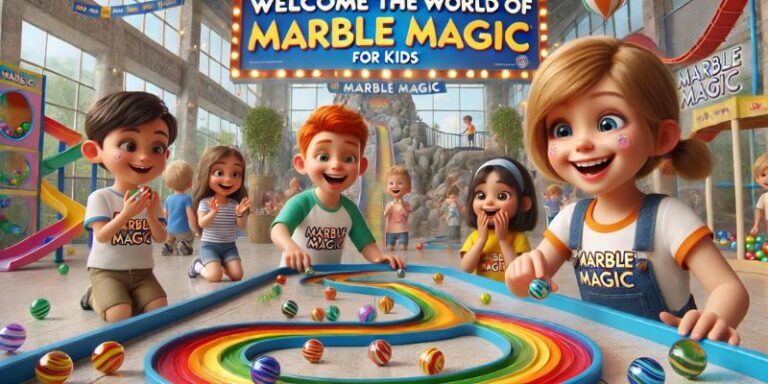 An image of Engage in the world of marble magic for kids