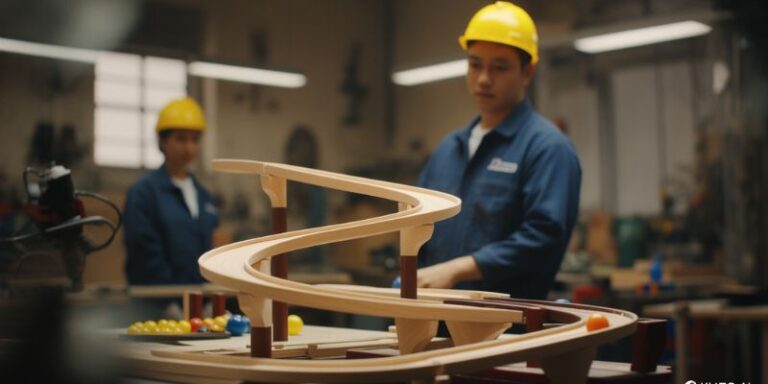 An image of Marble run engineering