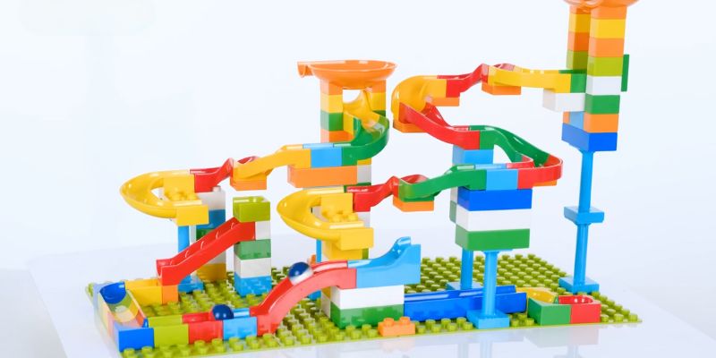 An image of A good marble run set for toddlers