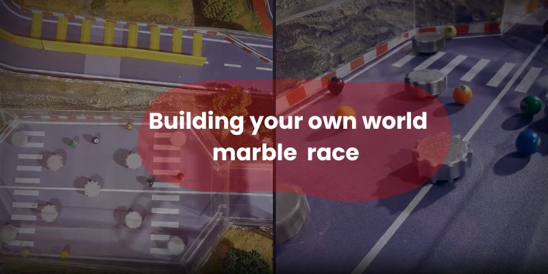 An image of building your own World Marble Race