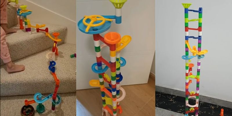 An image of Unleash the magic of marble run for toddlers