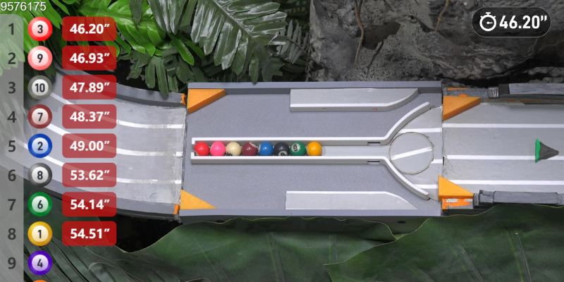 An image of Competitive marble racing at Marble Magic