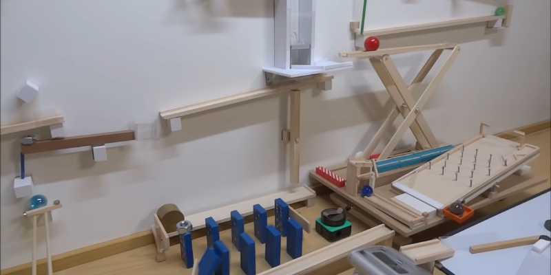 An image of Tips and tricks for designing a marble run