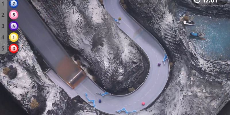 An image of Track J fourth stretch and lift