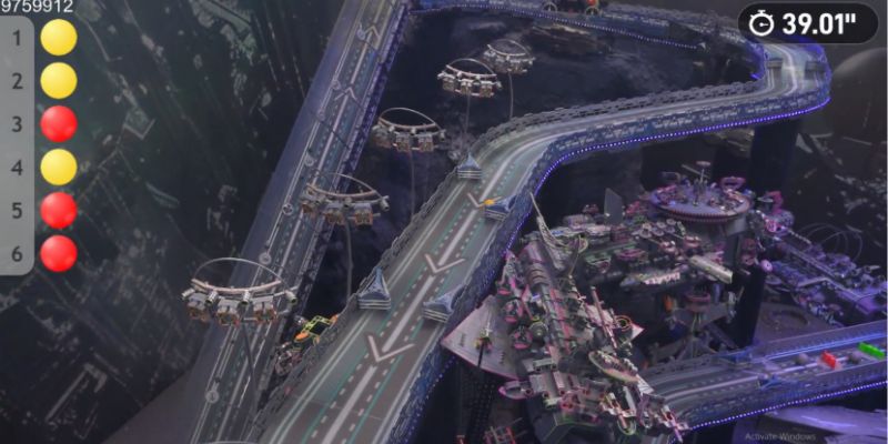 An image of circular elevated structure